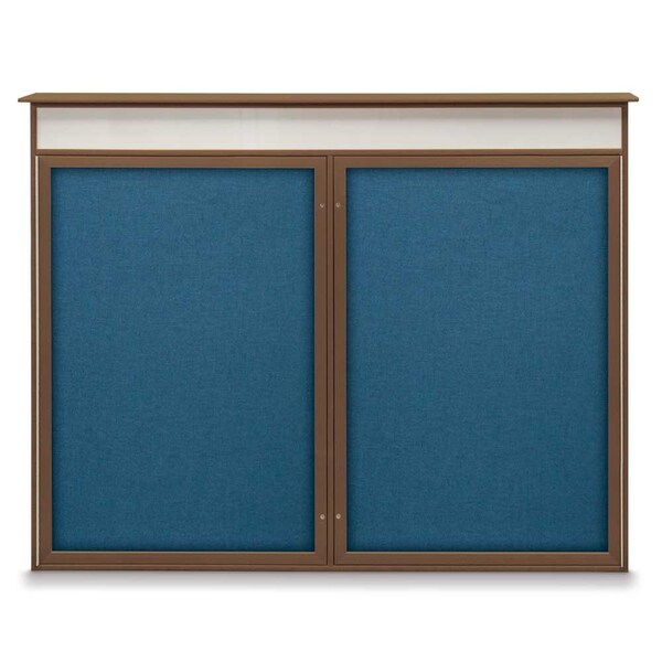 Single Door Enclosed Indoor Letterboard